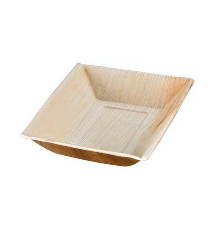 Plateau rectangulaire en Feuilles de Palmier 17,7x12x3cm (100 Unités) Plateau rectangulaire en Feuilles de Palmier 17,7x12x3cm (100 Unités)