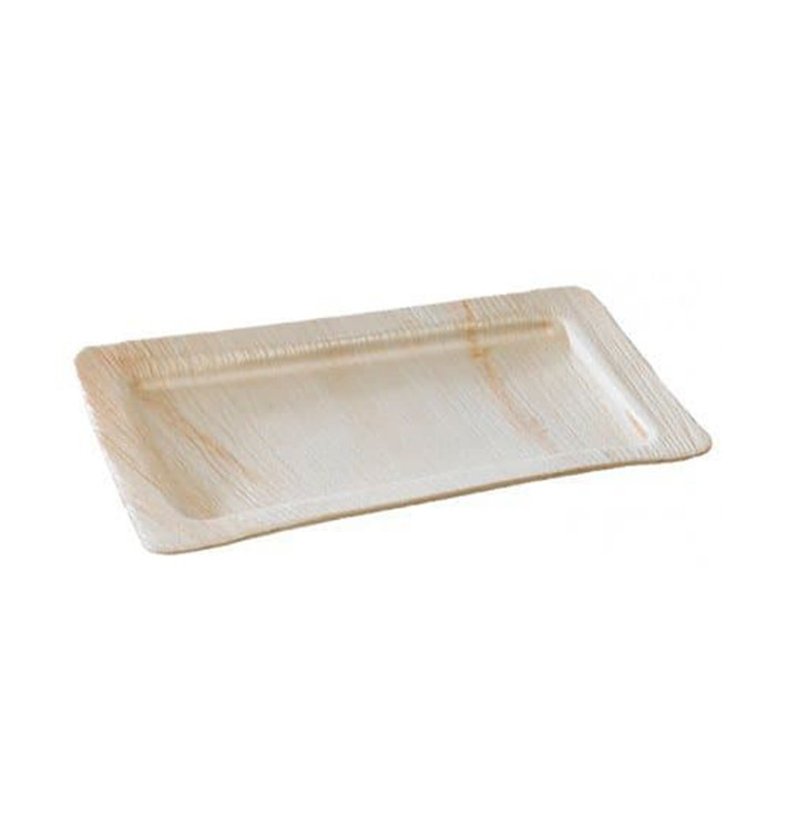 Plateau rectangulaire en Feuilles de Palmier 28x18x1,5cm (100 Unités) Plateau rectangulaire en Feuilles de Palmier 28x18x1,5cm (100 Unités)