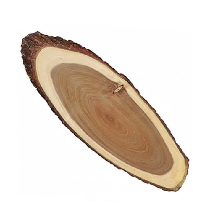 Plateau Ovale Présentation en Bois 508x203x19mm (1 Uté) Plateau Ovale Présentation en Bois 508x203x19mm (1 Uté)