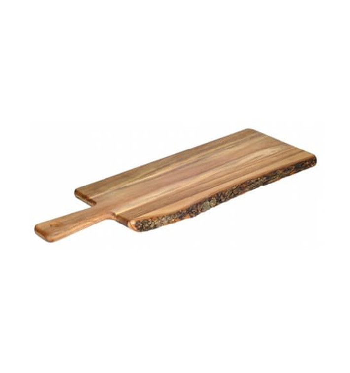 Plateau Présentation avec anse en Bois 533x176x15mm (8 Utés) Plateau Présentation avec anse en Bois 533x176x15mm (8 Utés)