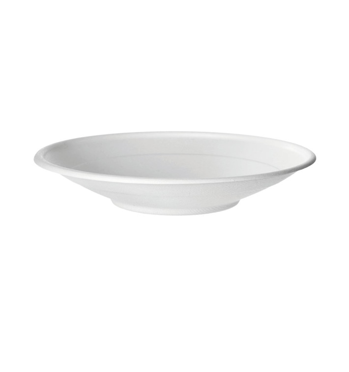 Bol Canne à Sucre Bagasse Noodle Blanc 470ml (50 Utés) Bol Canne à Sucre Bagasse Noodle Blanc 470ml (50 Utés)