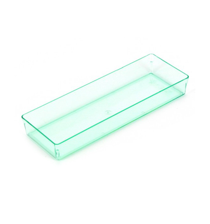 Plat plastique "Water Green" 13,1x4,6 cm (12 Unités) Plat plastique "Water Green" 13,1x4,6 cm (12 Unités)