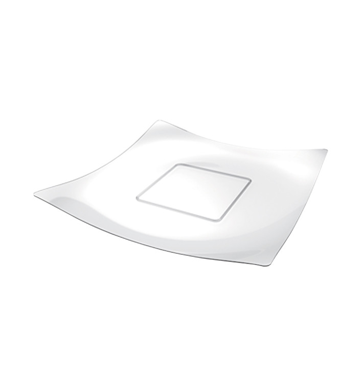 Mini Plateau Dégustation Sfera PS Trans 13x13cm (288 Utés) Mini Plateau Dégustation Sfera PS Trans 13x13cm (288 Utés)