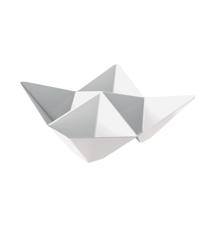 Verrine Dégustation Origami PS Blanc 103x103mm (25 Utés) Verrine Dégustation Origami PS Blanc 103x103mm (25 Utés)