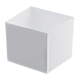 Verrine Dégustation "Cube" Blanc 60 ml (15 Utés)