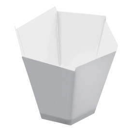 Verrine Dégustation "Gardenia" Blanc 100 ml (500 Utés)