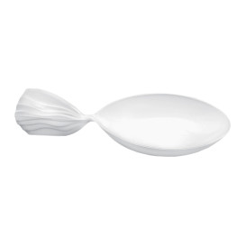Cuillère Dégustation Single-Dose Fish Blanc 120 mm (30 Utés)