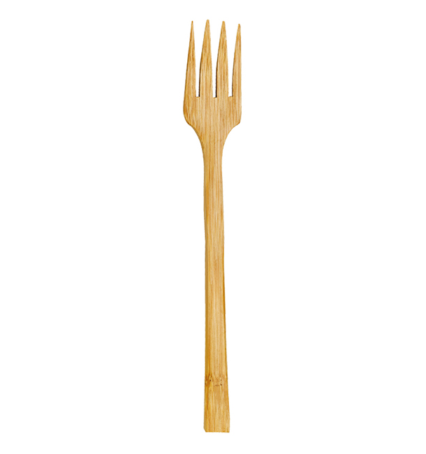 Fourchette en Bambou 16cm (50 Unités)