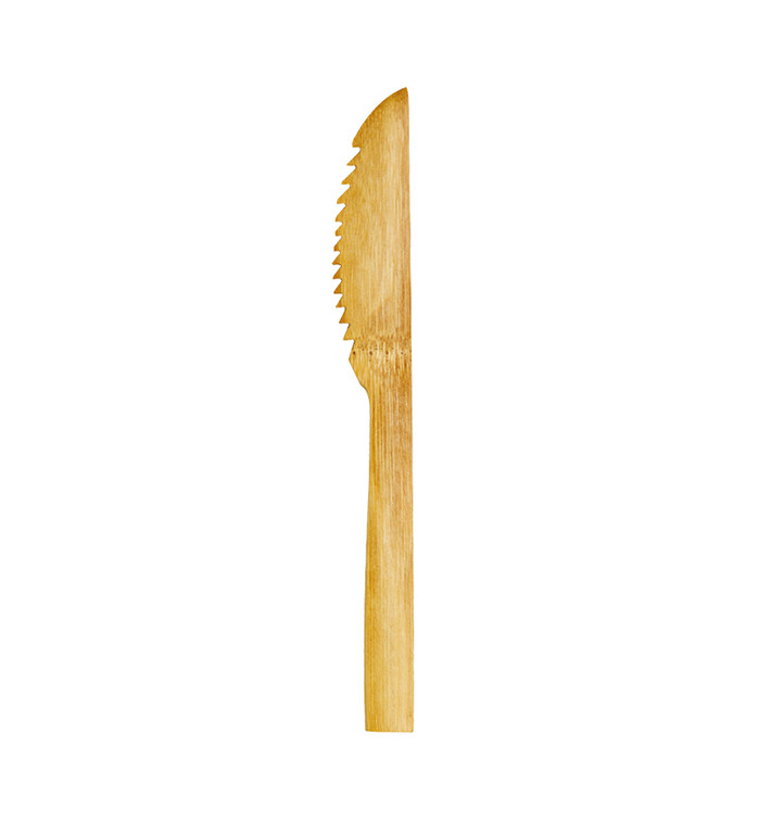 Couteau en Bambou 16cm (50 Unités) Couteau en Bambou 16cm (50 Unités)