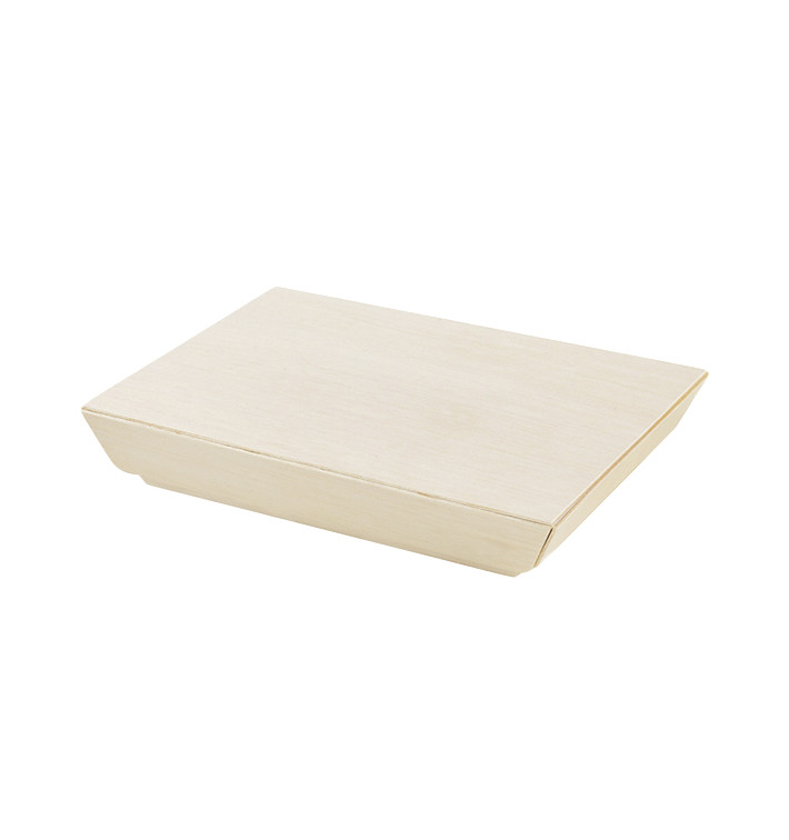 Couvercle jetable en bois 18x13cm (25 Unités) Couvercle jetable en bois 18x13cm (25 Unités)