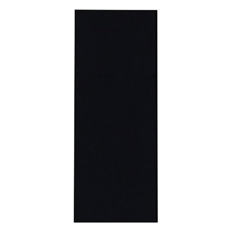 Serviette Kangourou en Papier Noir 32x40cm (60 Utés)