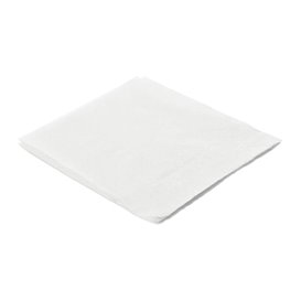 Serviette Papier à Cocktail 20x20cm Blanc (100 Unités)