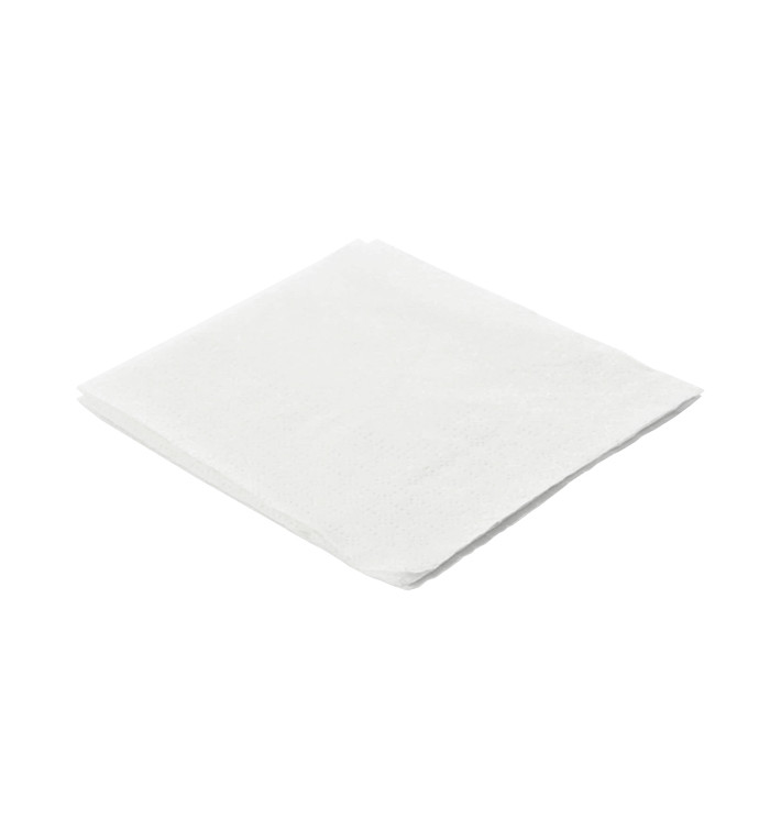 Serviette Papier à Cocktail 20x20cm Blanc (100 Unités) Serviette Papier à Cocktail 20x20cm Blanc (100 Unités)
