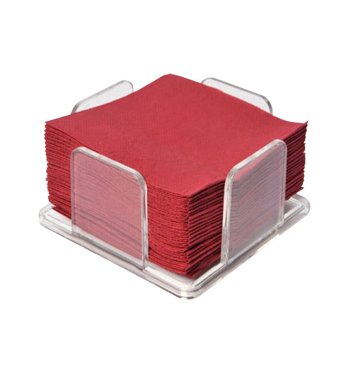 Porte-serviettes Cocktail en Méthacrylate (20 Unités) Porte-serviettes Cocktail en Méthacrylate (20 Unités)