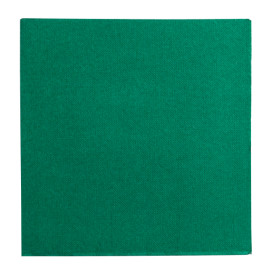 Serviette Papier Double Point 25x25cm Vert (1400 Utés)