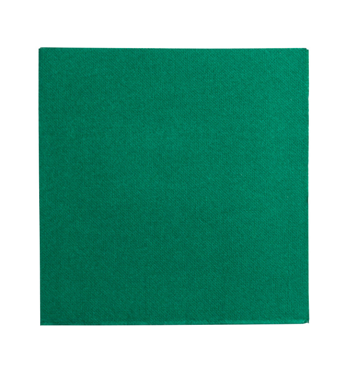 Serviette Papier Double Point 25x25cm Vert (1400 Utés) Serviette Papier Double Point 25x25cm Vert (1400 Utés)