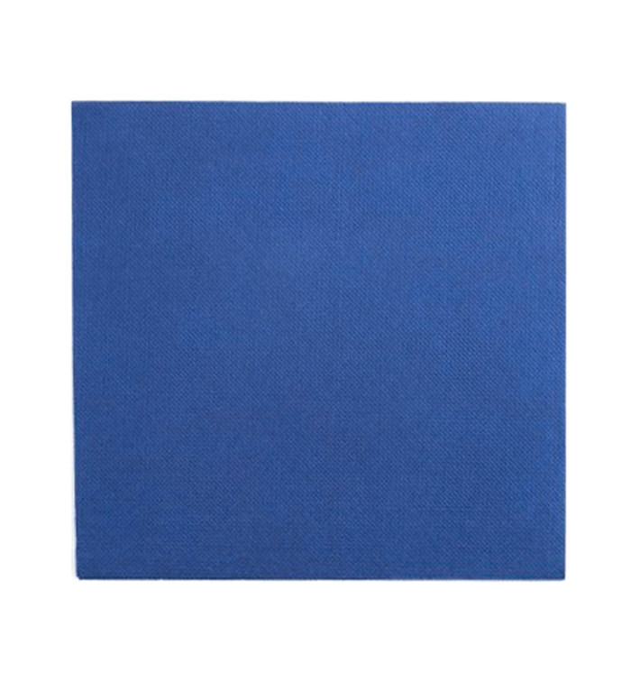 Serviette Papier Double Point 25x25cm Bleu (1400 Utés) Serviette Papier Double Point 25x25cm Bleu (1400 Utés)