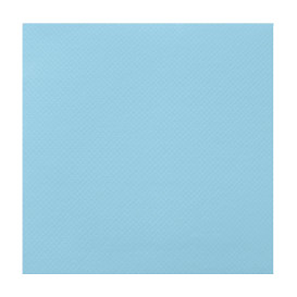 Serviette Papier Double Point 25x25cm Celeste (50 Utés)