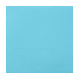 Serviette Papier Double Point 25x25cm Turquoise (50 Utés)