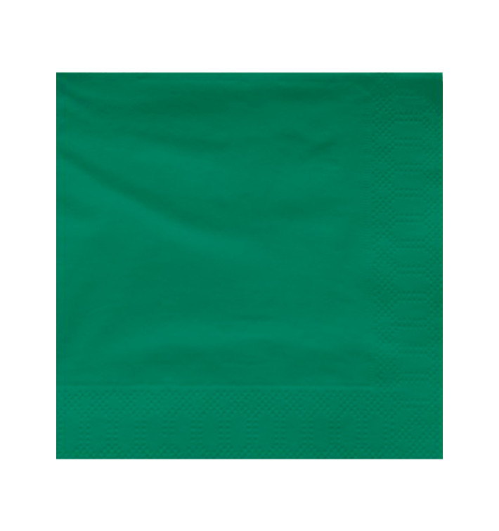 Serviette en Papier Ouate 30x30cm Vert (4500 Utés) Serviette en Papier Ouate 30x30cm Vert (4500 Utés)