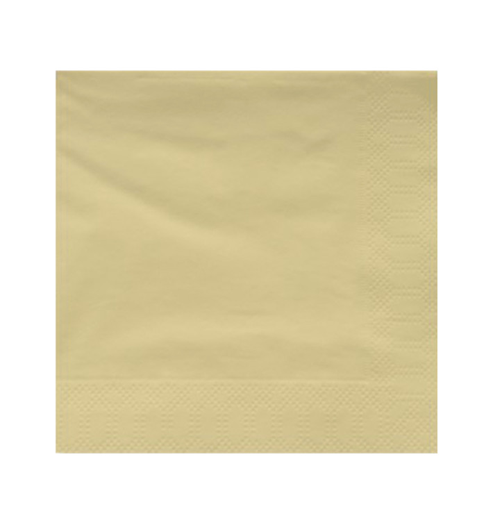 Serviette en Papier Ouate 30x30cm Crème (4500 Utés) Serviette en Papier Ouate 30x30cm Crème (4500 Utés)