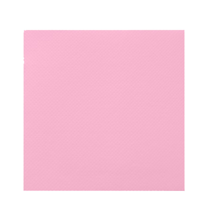 Serviette Papier Rose 2E Molletonnée 33x33cm (50 Utés) Serviette Papier Rose 2E Molletonnée 33x33cm (50 Utés)