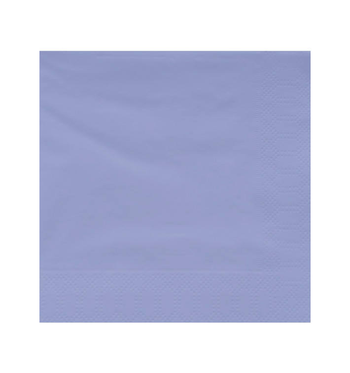 Serviette en Papier Ouate 40x40cm Violet (1200 Utés) Serviette en Papier Ouate 40x40cm Violet (1200 Utés)