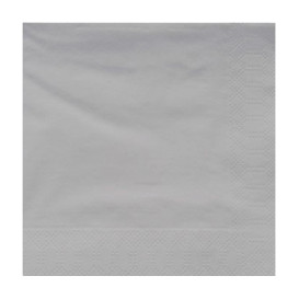 Serviette en Papier Ouate 40x40cm Gris (1200 Utés)