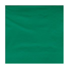 Serviette en Papier Ouate 40x40cm Vert (1200 Utés)