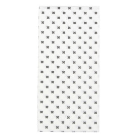 Serviette Papier Molletonnée 1/8 40x40 "Croix" (30 Unités)