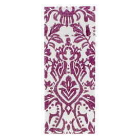 Serviette Kangourou Airlaid "Versailles" Aubergine 32x40cm 55g/m² (40 Utés)