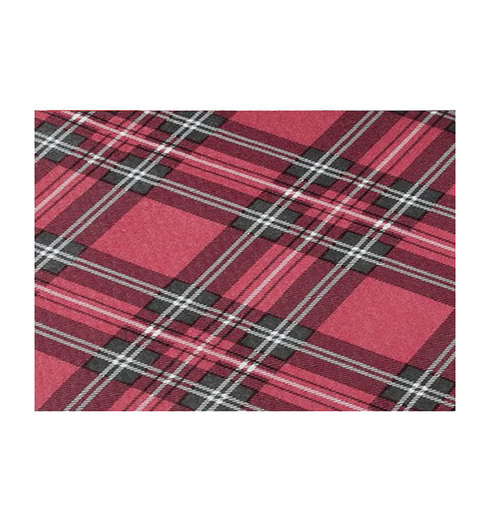 Nappe en papier 1x1m "Glasgow" 37g (400 Unités) Nappe en papier 1x1m "Glasgow" 37g (400 Unités)