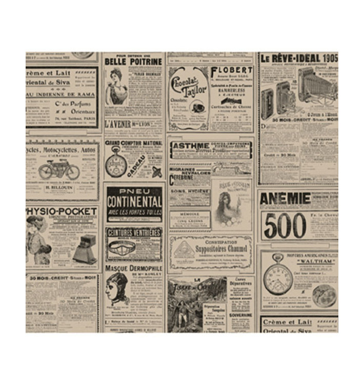 Papier Ingraissable Kraft Times 31x38cm (4000 Utés) Papier Ingraissable Kraft Times 31x38cm (4000 Utés)