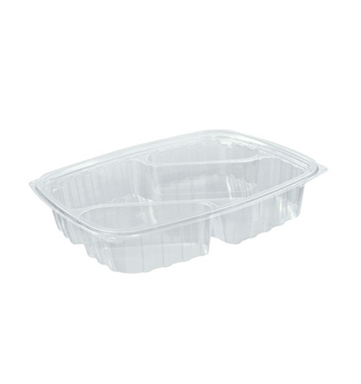 Récipient en Plastique OPS "ClearPac" 3 C. Diagonale Transp. 887ml (252 Utés) Récipient en Plastique OPS "ClearPac" 3 C. Diagonale Transp. 887ml (252 Utés)