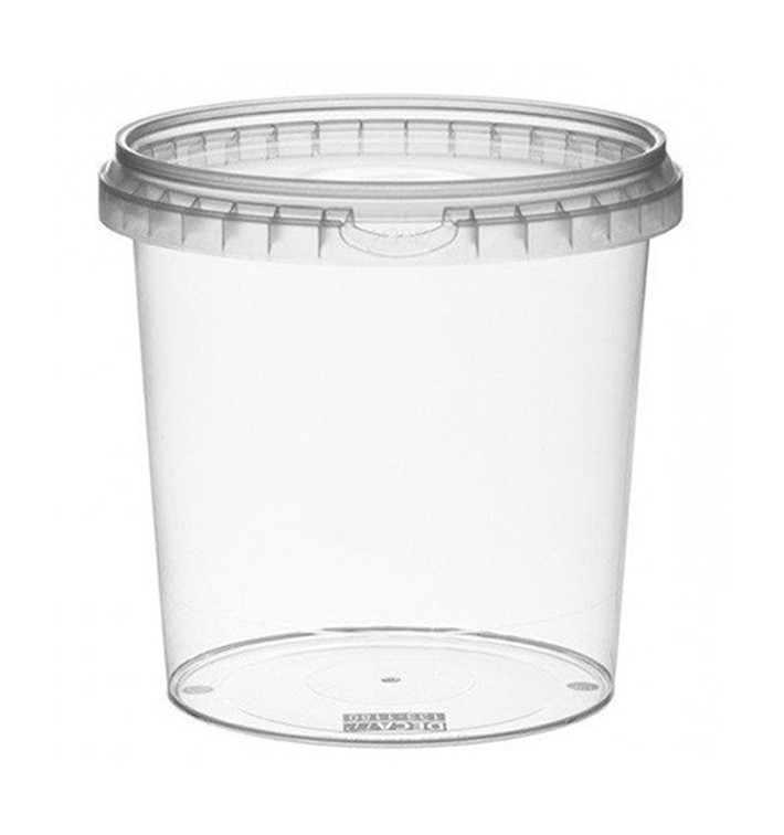 Récipient avec Couvercle Inviolable 1180ml Ø13,3 (180 Utés) Récipient avec Couvercle Inviolable 1180ml Ø13,3 (180 Utés)