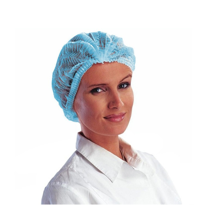 Charlotte en Polypropylène Accordéon 2 élastiques Bleu Ø53cm (1.000 Utés) Charlotte en Polypropylène Accordéon 2 élastiques Bleu Ø53cm (1.000 Utés)