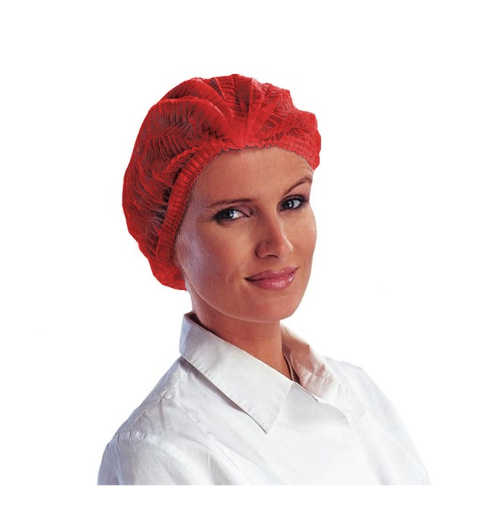 Charlotte en Polypropylène Accordéon 2 élastiques Rouge Ø53cm (100 Utés) Charlotte en Polypropylène Accordéon 2 élastiques Rouge Ø53cm (100 Utés)