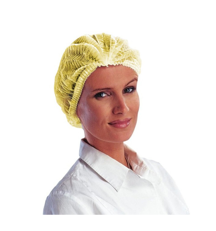 Charlotte en Polypropylène Accordéon 2 élastiques Jaune Ø53cm (1.000 Utés) Charlotte en Polypropylène Accordéon 2 élastiques Jaune Ø53cm (1.000 Utés)