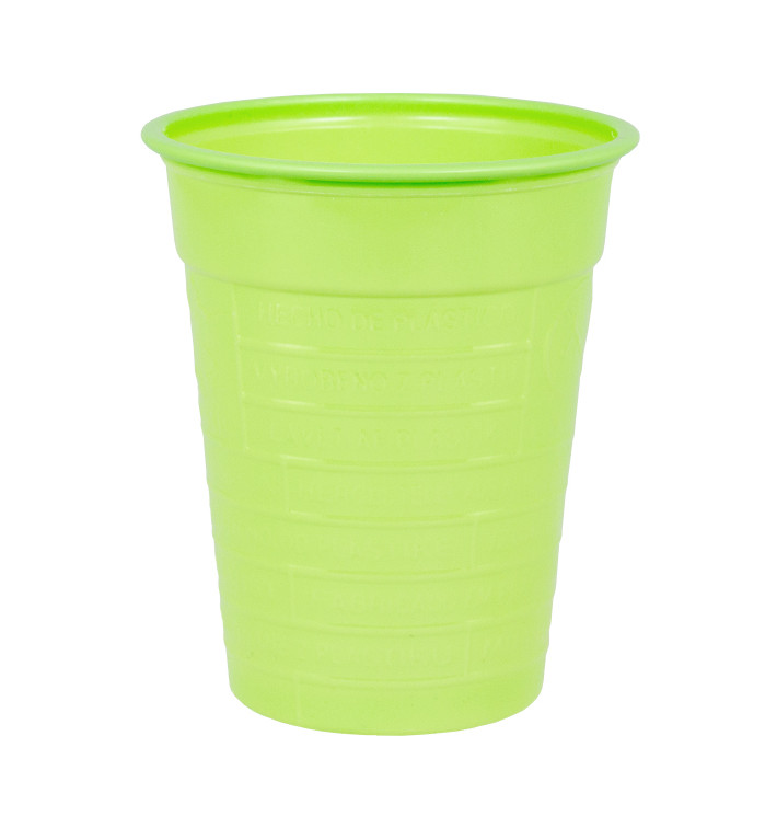Gobelet Plastique PS Vert citron 200ml Ø7cm (50 Unités) Gobelet Plastique PS Vert citron 200ml Ø7cm (50 Unités)