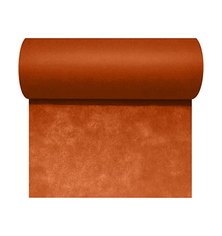 Nappe en rouleau PP Non Tissé "Novotex" Orange 1x50m (6 Utés) Nappe en rouleau PP Non Tissé "Novotex" Orange 1x50m (6 Utés)