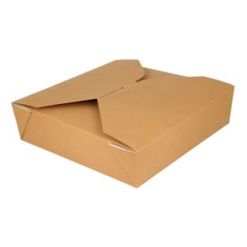 Boîte Carton Américaine Naturel 21,7x21,7x6cm 2910ml (140 Utés)