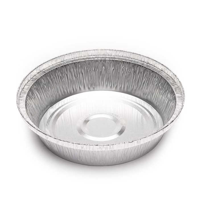 Récipient en Aluminium Rond 800ml (200 Unités) Récipient en Aluminium Rond 800ml (200 Unités)