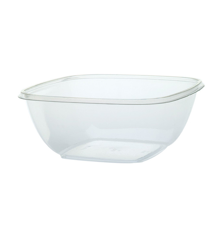 Bol en Plastique PET 1500ml 190x190x80mm (50 Utés) Bol en Plastique PET 1500ml 190x190x80mm (50 Utés)