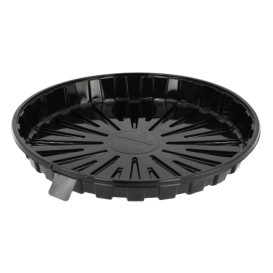 Plateau à Gâteaux APET Noir Ø20cm (210 Utés)