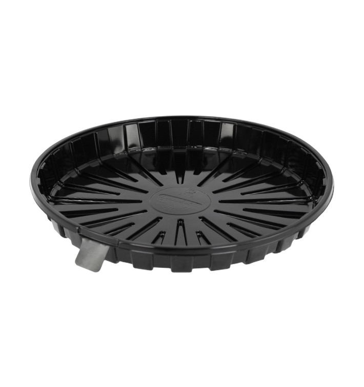 Plateau à Gâteaux APET Noir Ø24cm (160 Utés) Plateau à Gâteaux APET Noir Ø24cm (160 Utés)