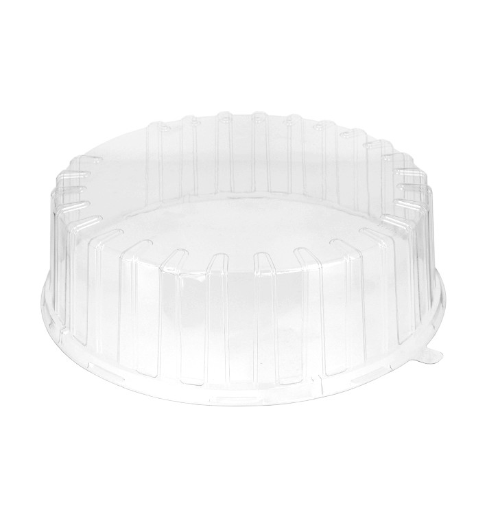 Cloche à Plateau Gâteaux APET Transparent Ø31x10cm (90 Utés) Cloche à Plateau Gâteaux APET Transparent Ø31x10cm (90 Utés)