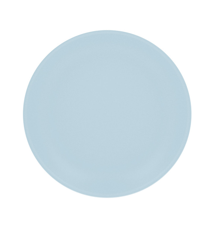 Assiette Réutilisable Durable PP Minéral Bleu Ø23,5cm (6 Utés) Assiette Réutilisable Durable PP Minéral Bleu Ø23,5cm (6 Utés)