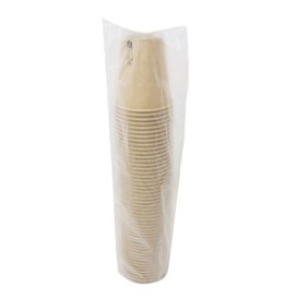 Gobelet Carton 9 Oz/280ml Kraft-Kraft Ø8,1cm (50 Utés)
