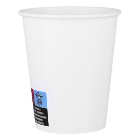 Gobelet Carton Blanc ECO 7Oz/210ml Ø7cm (100 Utés)