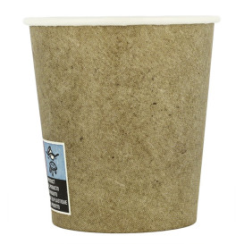 Gobelet Carton 4Oz/120ml Kraft Ø6,2cm (80 Utés)